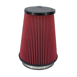 Airaid 10-14 Ford Mustang Shelby 5.4L Supercharged Direct Replacement Filter - Oiled / Red Media 860-399