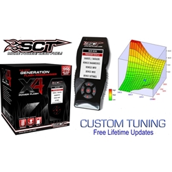 Tuner Package SCT X4 7416 GM with Lifetime Free Custom Tunes for GM Vehicles