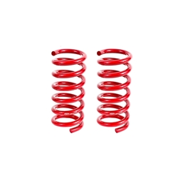 BMR 18-20 S550 Mustang GT MagneRide/15-20 GT350 Lowering Spring Set of Rear only - Red SPH767R