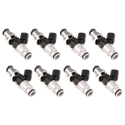 Injector Dynamics 1700cc Injectors - 48mm Length - 14mm Top - 14mm Lower O-Ring (Set of 8) 1700.48.14.14.8