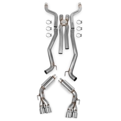 Hooker 2012-2014 Camaro SS 6.2L- V8 304SS 3" Cat-Back Exhaust System + X-Pipe (Quad Tips) with mufflers 70501301-RHKR