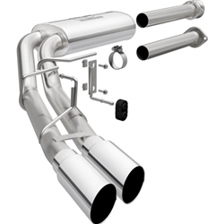 MagnaFlow 15-21 Ford F-150 Street Series Cat-Back Performance Exhaust System- Polished Side Exit 19563
