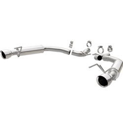 MagnaFlow Axle Back, SS, 2.5in, Competition, Dual Split Polish 4.5in Tip 2015 Ford Mustang Ecoboost 19179