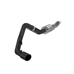 MBRP 11-14 Ford F150 3in Cat Back Single Side Exit Black Coated Exhaust System S5230BLK