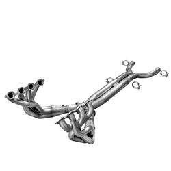 ARH 2005-2008 Chevrolet Corvette C6 LongTube 1-3/4 304-SS Headers w/ Cats and X-Pipe C6-05134300LSWC