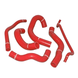 Mishimoto 05-06 Ford Mustang GT V8 / 05-10 GT500 Red Silicone Hose Kit MMHOSE-MUS-05RD