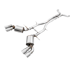 AWE Tuning 16-19 Chevy Camaro SS Res Cat-Back Exhaust -Touring Edition (Quad Chrome Silver Tips) 3015-42092
