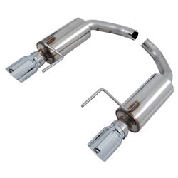 AWE Tuning S550 Mustang EcoBoost Axle-back Exhaust - Touring Edition (Chrome Silver Tips) 3015-32086