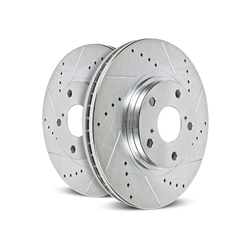 POWERSTOP EVOLUTION FRONT DRILLED AND SLOTTED ROTORS 2016-2023 CAMARO SS AR82182XPR