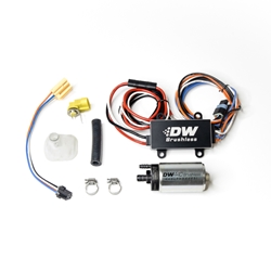 DeatschWerks DW440 440lph Brushless Fuel Pump w/ PWM Controller & Install Kit 05-10 Ford Mustang GT 9-441-C103-0905
