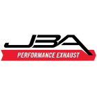 JBA Universal Straight-Through Style 304SS Muffler 18x8x5 2.5in Inlet Diameter Offset/Center 40-251800